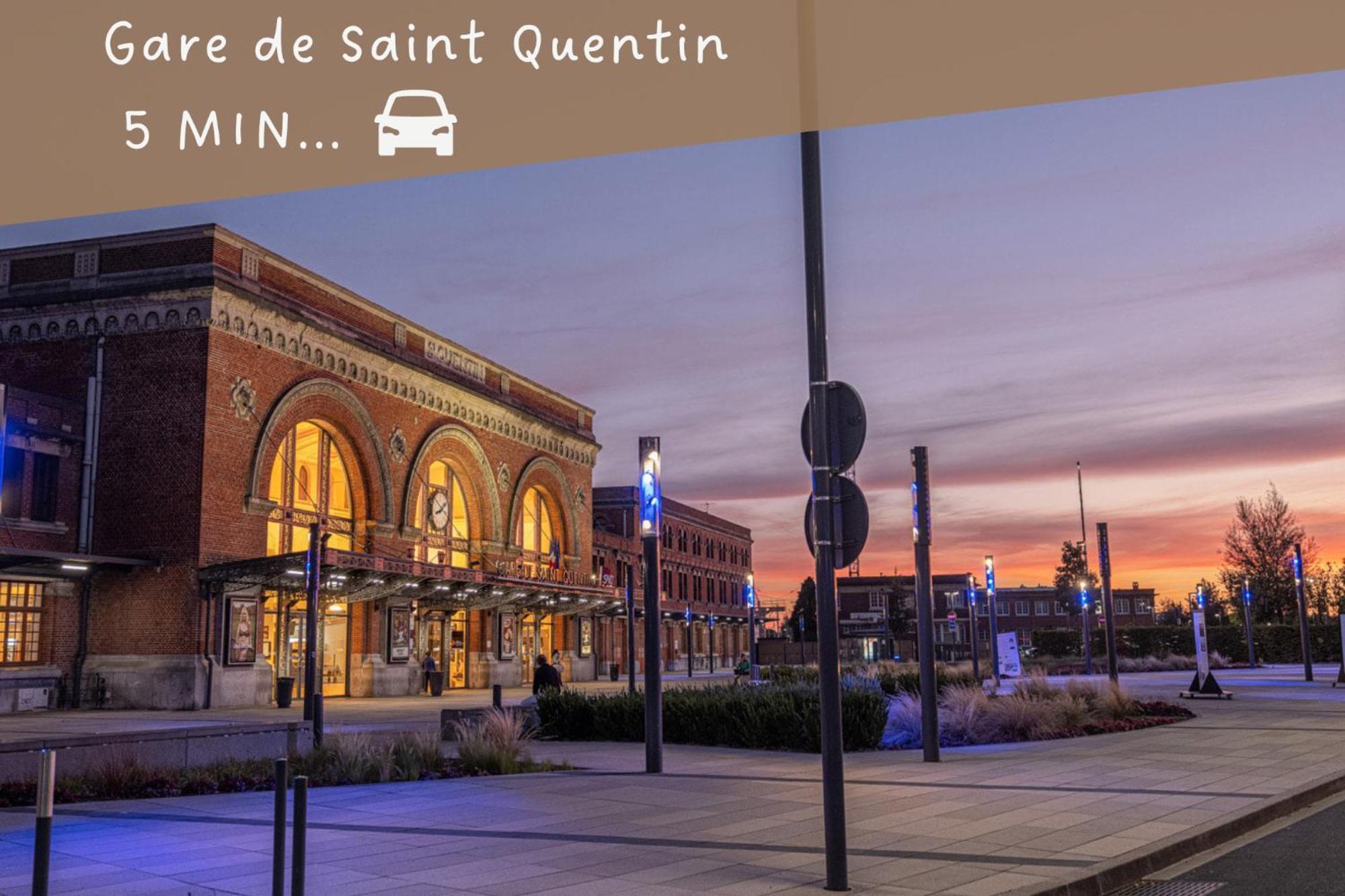 Apartamento Le Lotus - Zmn Conciergerie Saint-Quentin  Exterior foto
